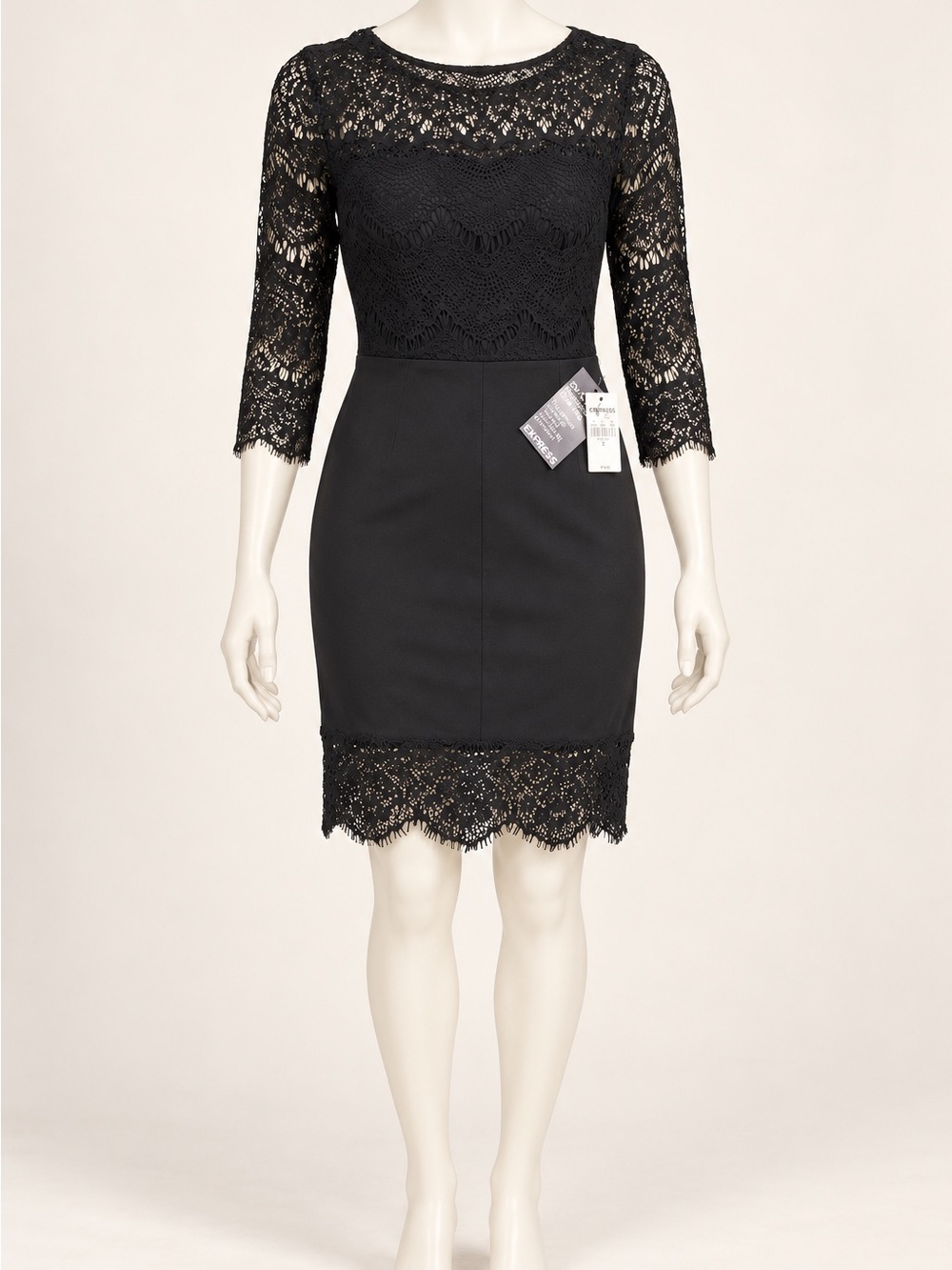 NWT Express Black Lace Sheath